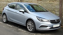 Vauxhall Astra 2015+