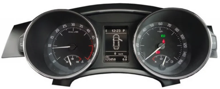 Skoda Superb Mk2 Instrument Cluster 768x314