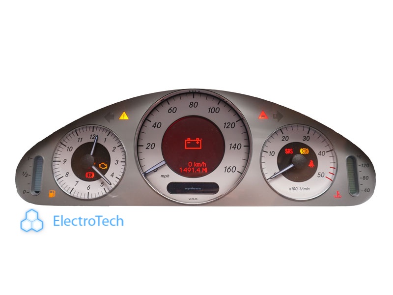 MB E Class W211 Speedometer With Logo