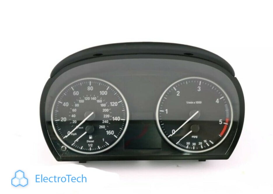 Bmw 3 Series E90 Speedometer With Logo