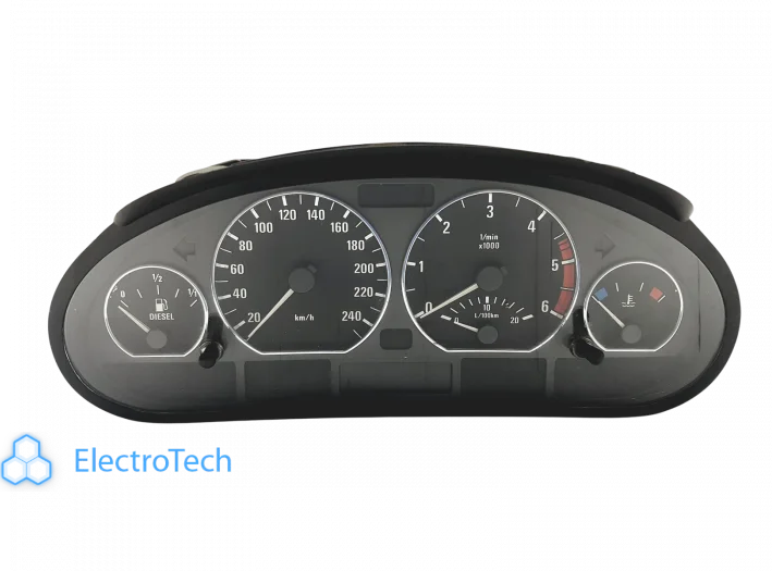 Bmw E46 Speedometer With Logo