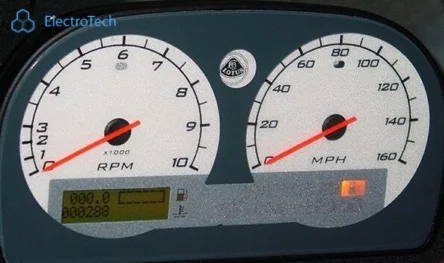 Lotus S1 Speedometer With Logojpg