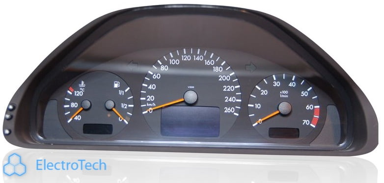 Mb E W210 Clk W208 Speedometer With Logo