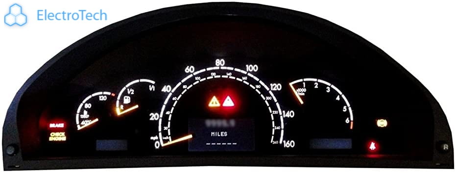 Mercedes S Class W220 Speedometer With Logo