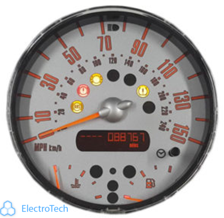 Mini Instrument Cluster With Logo