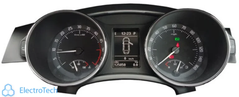 Skoda Superb Mk2 Instrument With Logo
